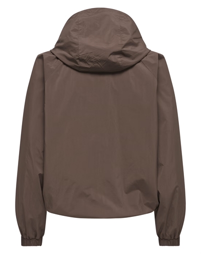Only - ONLLara Piping Jakke - Chocolate Martini
